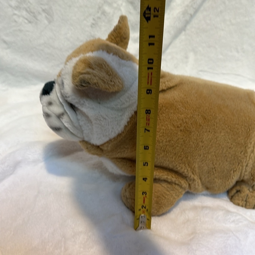 Vintage 1988 Dakin Tough Guy English Bulldog Plush Stuffed Animal - Picture 11 of 12